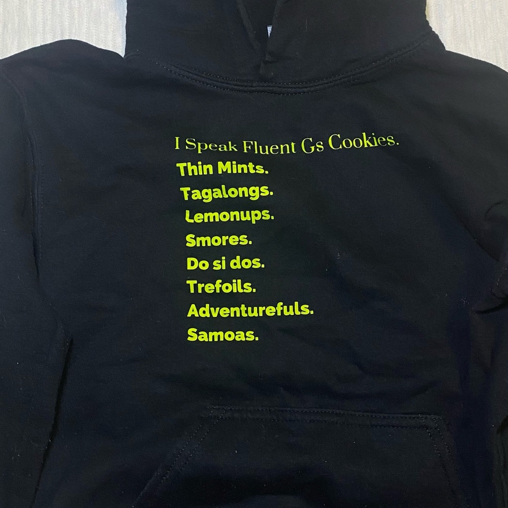 Girlscout Hoodie custom made